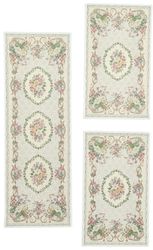 THEKO Bettumrandung "Flomi Floral" Höhe 3 mm 3 Stk. tlg. Bettvorleger, Läuf günstig online kaufen