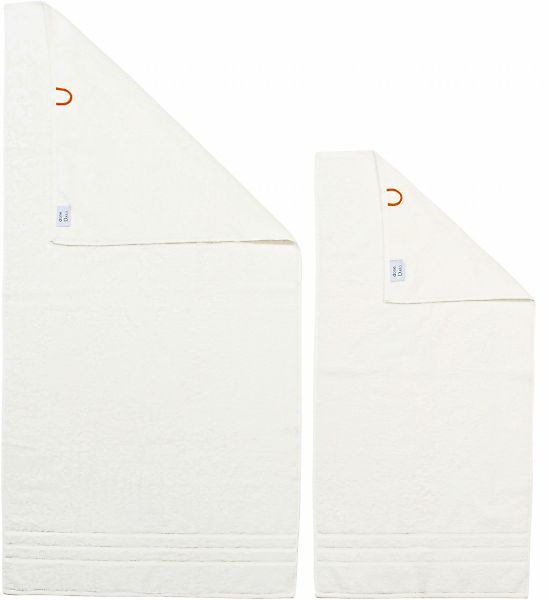 done. Handtuch Set "Daily Uni" Set 6 tlg. Walkfrottier saugfähiges Walkfrot günstig online kaufen