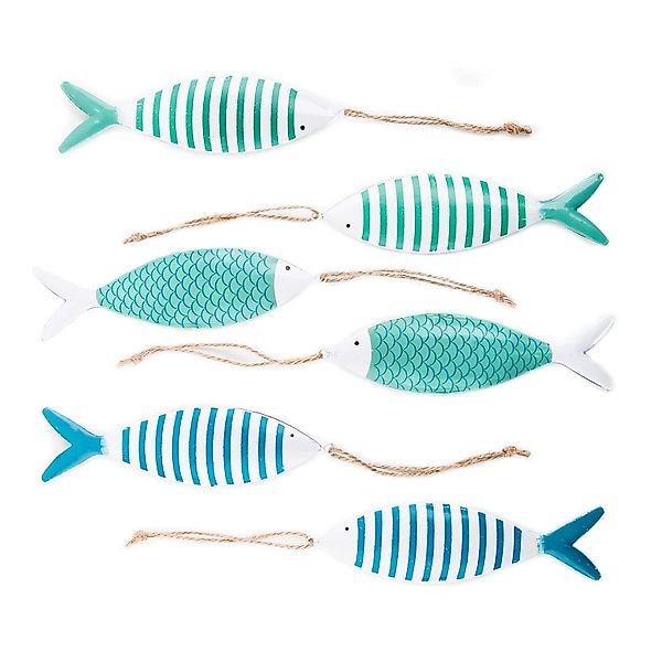 Logbuch-Verlag Dekohänger 6 Stück Maritime Fisch günstig online kaufen