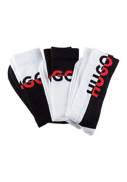 HUGO Freizeitsocken mit Label günstig online kaufen