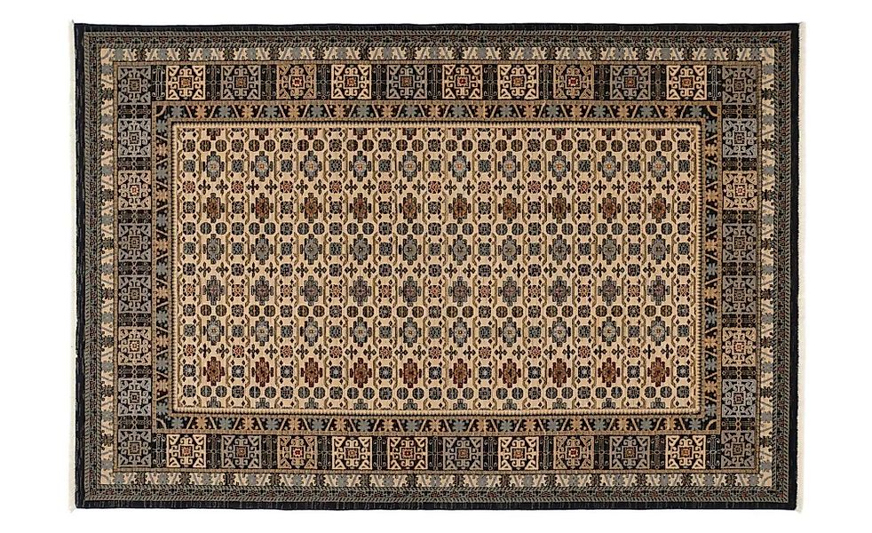 THEKO Wollteppich  Saharna ¦ blau ¦ Wolle ¦ Maße (cm): B: 300 H: 1,2 Aktuel günstig online kaufen