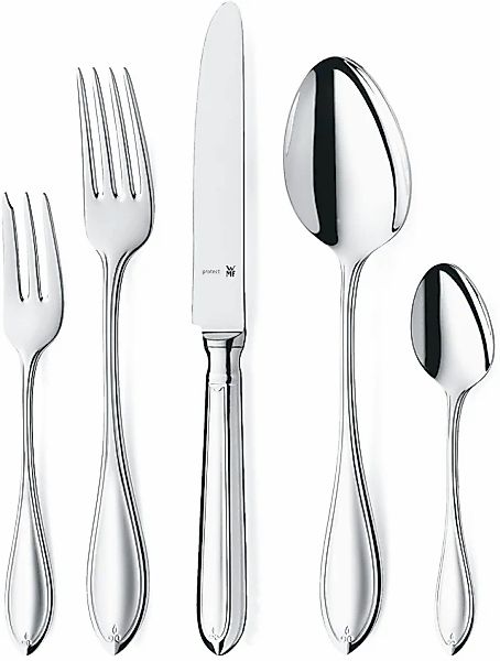 WMF Besteck-Set »Premiere in klassisch-eleganter Optik, ergonomisch, Wellen günstig online kaufen