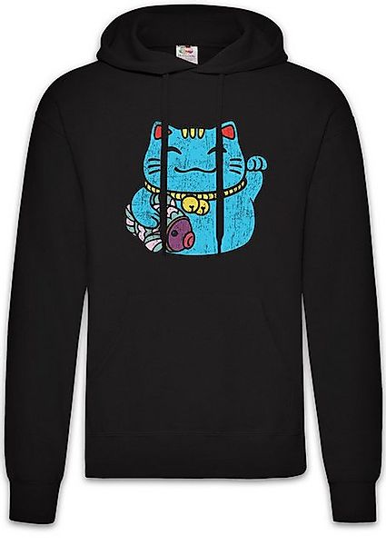 Urban Backwoods Hoodie Maneki Neko III Herren Hoodie Winkekatze Maneki-neko günstig online kaufen