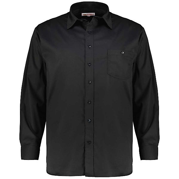 Kamro Freizeithemd mit Stretch Farbe schwarz Größe: 7XL günstig online kaufen