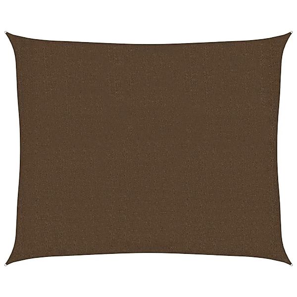 vidaXL Sonnensegel 160 g/m² Braun 2,5x3 m HDPE 311782 günstig online kaufen