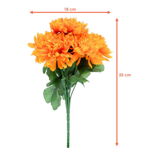Kunstblumenstrauß Chrysanthemen Strauß künstlich 2er Set günstig online kaufen
