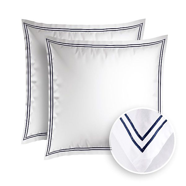 Pure cottom Kissenbezug 2er Set Baumwollsatin günstig online kaufen