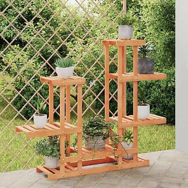 vidaXL Blumenständer Blumenständer 95x25x96 cm Massivholz günstig online kaufen