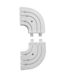 SN DECO GROUP Gardinenschiene "Rundbogen für Vorhangschiene SH (1), Paar" 3 günstig online kaufen