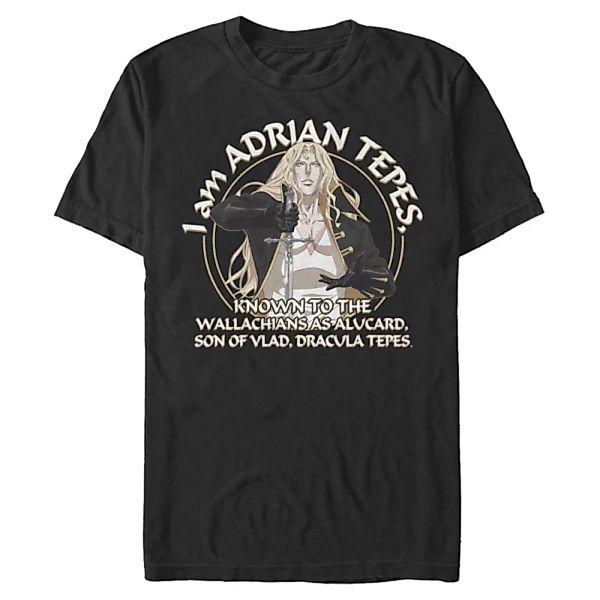 Netflix - Castlevania - Alucard Adrian Tepes Known As - Männer T-Shirt günstig online kaufen