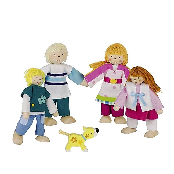 goki Biegepuppe Moderne Familie (Set, 5-tlg., günstig online kaufen