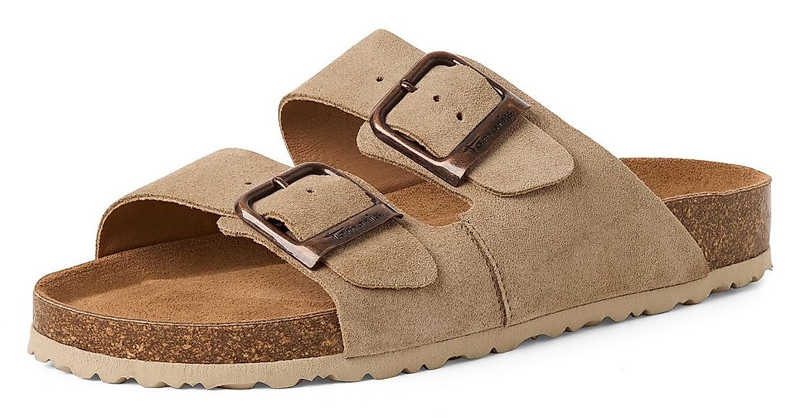 Tamaris Pantolette Hausschuh, Schlappen mit zwei verstellbaren Schnallen günstig online kaufen