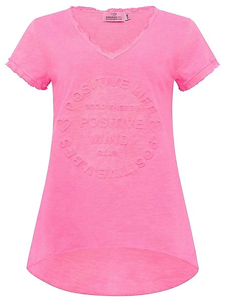 Zwillingsherz T-Shirt Damen T-Shirt Positive Mind günstig online kaufen