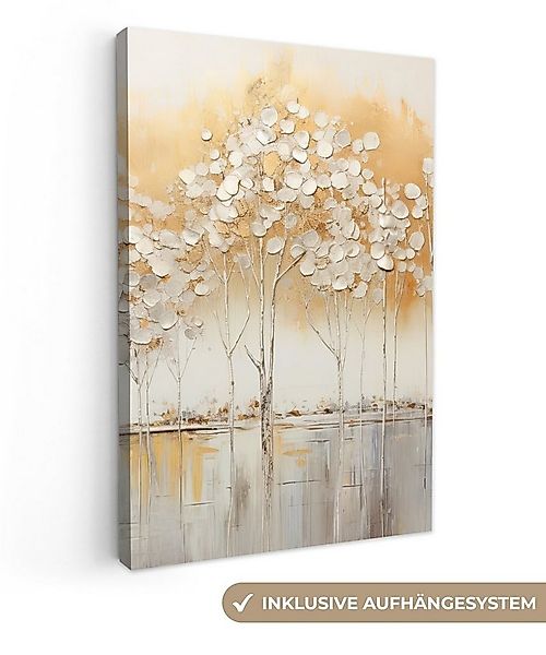OneMillionCanvasses® Leinwandbild Bäume - Kunst - Acryl - Natur, Fotodruck günstig online kaufen