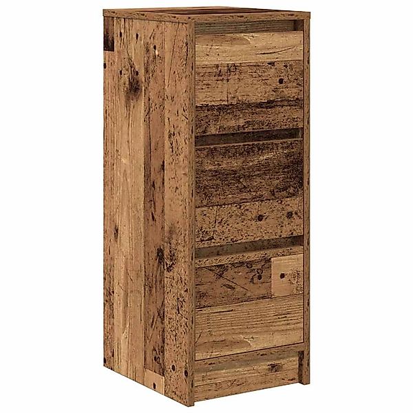 vidaXL Sideboard Altholz-Optik 29,5x34x76 cm Holzwerkstoff 861641 günstig online kaufen