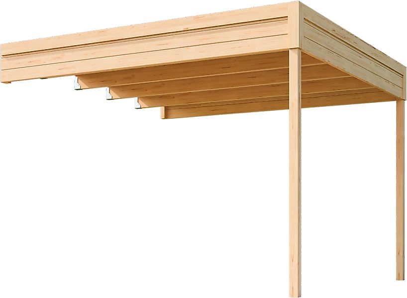 Nordic Holz Gartenhaus-Anbaudach "FELIX FYNN 3 ANBAU", Flachdach günstig online kaufen