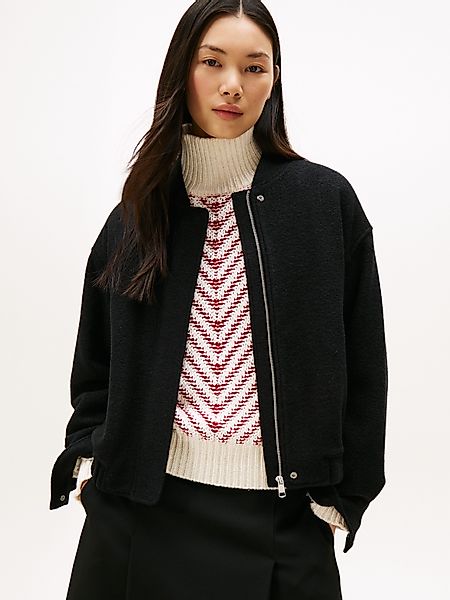 Tommy Hilfiger Bomberjacke WOOL TEXTURE REG günstig online kaufen