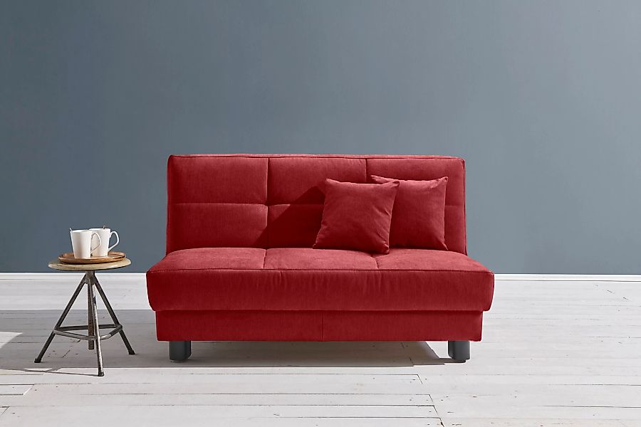 ell + ell Schlafsofa "Tilda", Breite 125 cm, inkl. 2 Zierkissen günstig online kaufen