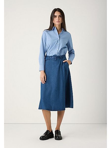 MORE&MORE Langarmbluse längere, klassische Streifenbluse günstig online kaufen