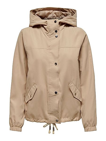 ONLY Glänzende Jacke Damen Beige günstig online kaufen
