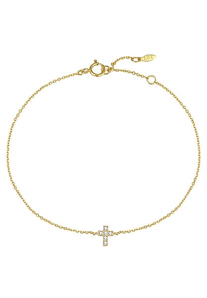 Dear Me Goldarmband 585 Gold Kreuz günstig online kaufen