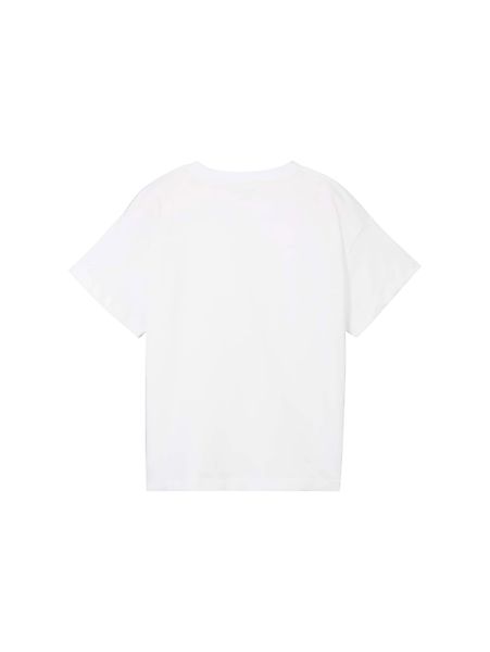 TOM TAILOR T-Shirt mit Markenlabel günstig online kaufen
