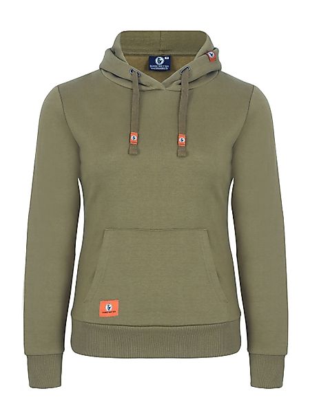 Schietwetter Kapuzenpullover Damen Hoodie "Maike" unifarben, günstig online kaufen
