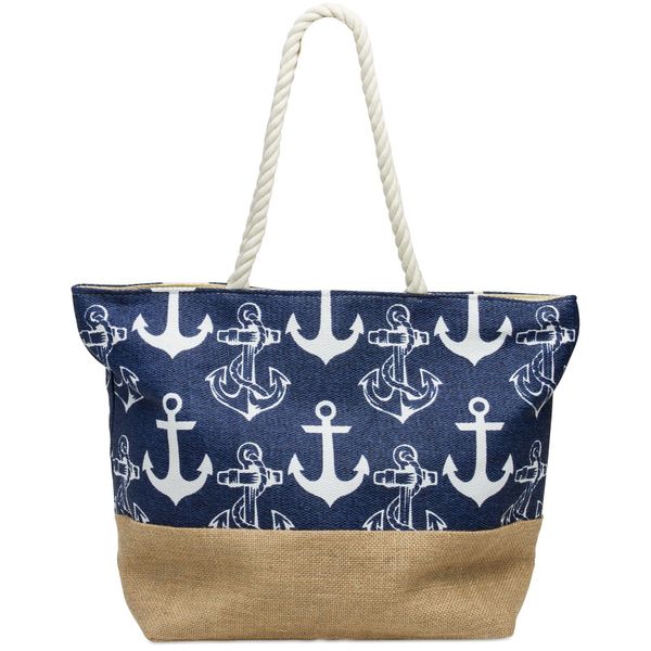 Caspar Strandtasche TS1034 Damen Strandtasche mit günstig online kaufen