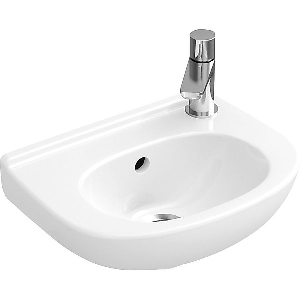 Villeroy & Boch Gäste-Waschbecken compact O.Novo 36 cm Weiß seitl. HL mit Ü günstig online kaufen