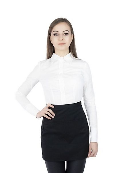 SENTYRZ Kochschürze Kellnerschürze Kurz mit Tasche 70x40cm Restaurant Bistr günstig online kaufen