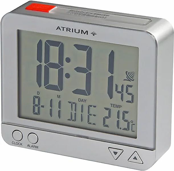 Atrium Funkwecker »A760-19«, Digitalwecker, Quarzwecker, Innentemperatur, S günstig online kaufen