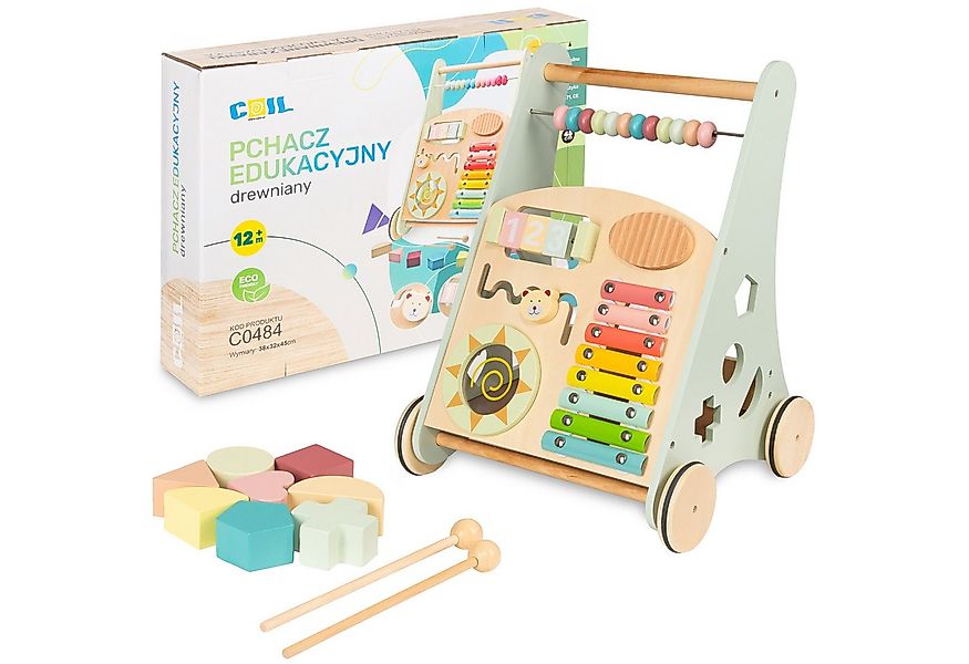 COIL Babywalker Lauflernwagen 3in1, Kinderwagen aus Holz, Lernspielzeug, ab günstig online kaufen