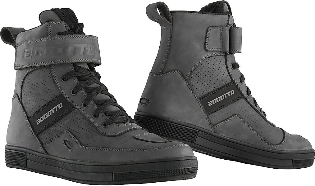 Bogotto Denton perforierte wasserdichte Motorrad Schuhe günstig online kaufen