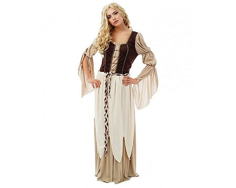 CHAKS Burgfräulein-Kostüm Magd Mittelalter Verkleidung für Damen LARP günstig online kaufen