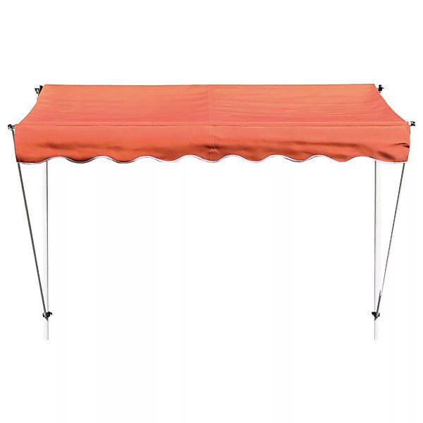 Klemm-Markise Ontario orange B/L: ca. 205x130 cm günstig online kaufen