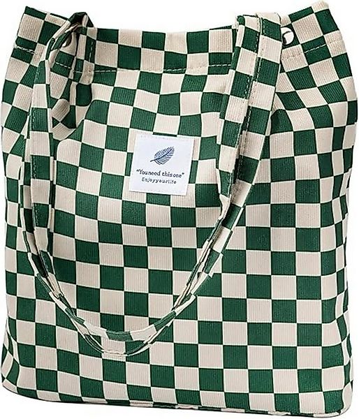 Coonoor Schultertasche Damen Grosse Kapazität Canvas Tasche Tote Handtasche günstig online kaufen