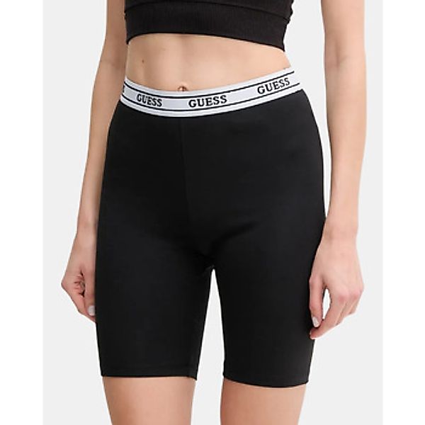 Guess Shorts NEW ALINE SHORT ECO STR JERSEY - Enganliegende Shorts mit Logo günstig online kaufen