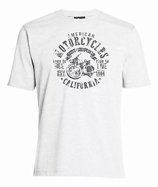 AHORN SPORTSWEAR T-Shirt RIDE TO LIVE_DARK GREY mit modischem Print günstig online kaufen