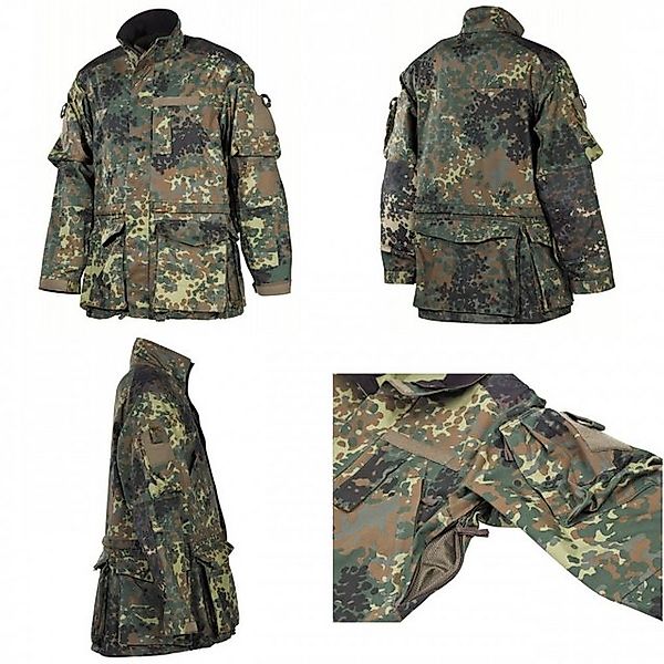 MFH Fieldjacket MFH BW Kampfjacke, Einsatz/Übung, lang, flecktarn - M Ellbo günstig online kaufen