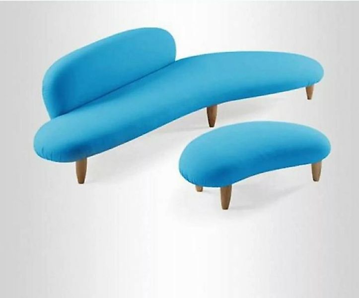 JVmoebel Sofa Weißes Sofa 4 Sitzer Couchtisch Sitz Möbel Wohnlandschaft Pol günstig online kaufen