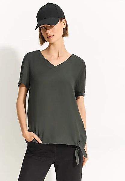 Bluse mit Knotendetail günstig online kaufen