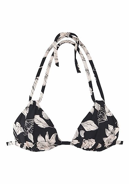 s.Oliver Triangel-Bikini-Top "Lady", mit floralem Design günstig online kaufen