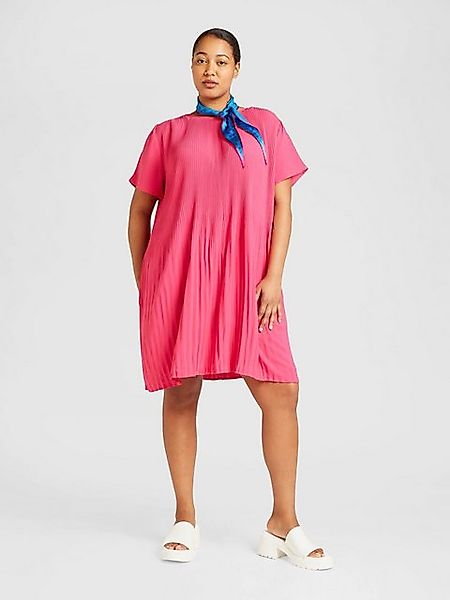 ONLY CARMAKOMA Midikleid Badotte (1-tlg) Plissee günstig online kaufen