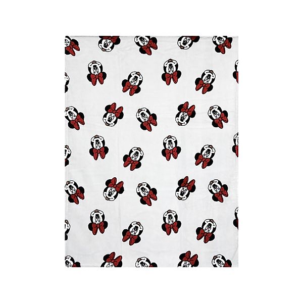Wolldecke Minnie Mouse Babydecke Kuschelige Korallen-Fleecedecke, günstig online kaufen