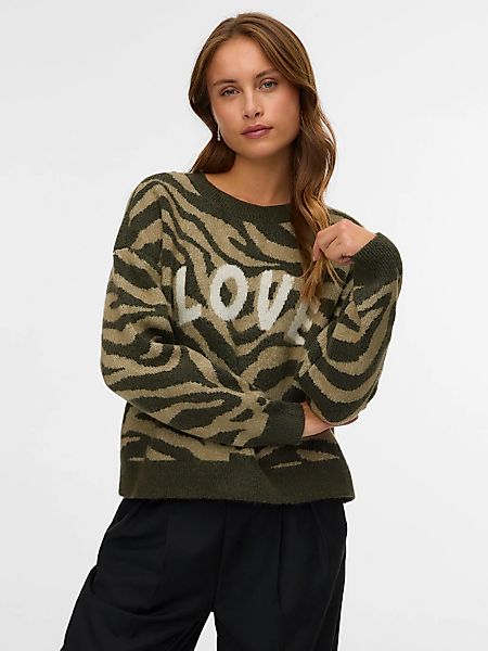 Vero Moda Strickpullover "VMNEWKAI LS O-NECK PULLOVER BOO" günstig online kaufen