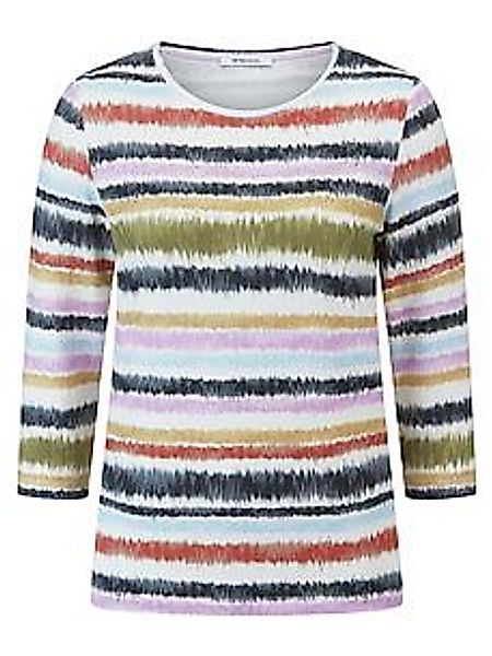 Rundhals-Shirt 3/4-Arm Peter Hahn braun günstig online kaufen