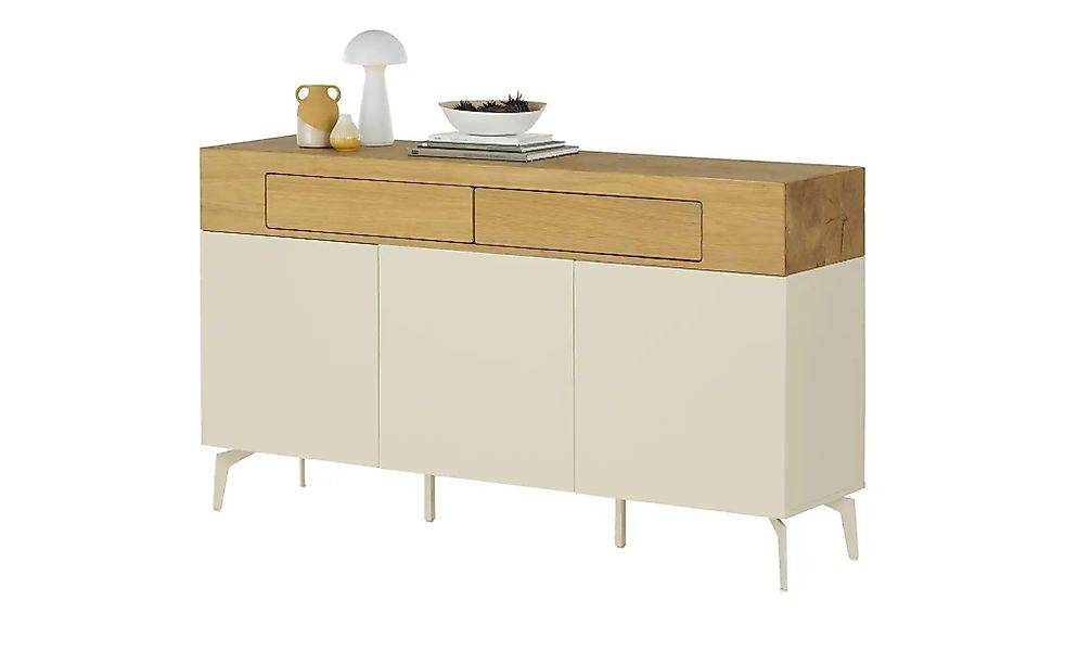 Sideboard  Enego ¦ beige ¦ Maße (cm): B: 160 H: 90 T: 40.0 Kommoden & Sideb günstig online kaufen