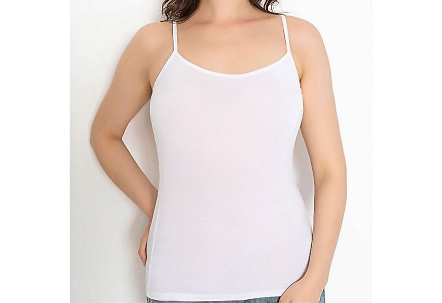 Berrak Collection Spaghettitop 4er-Set Damen Tanktops – Basic Unterhemden, günstig online kaufen