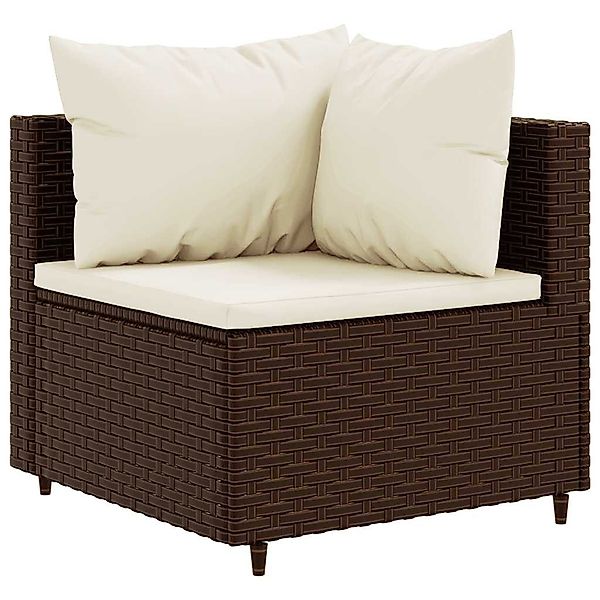 vidaXL Gartenlounge-Set 5-tlg. Garten-Lounge-Set mit Kissen günstig online kaufen