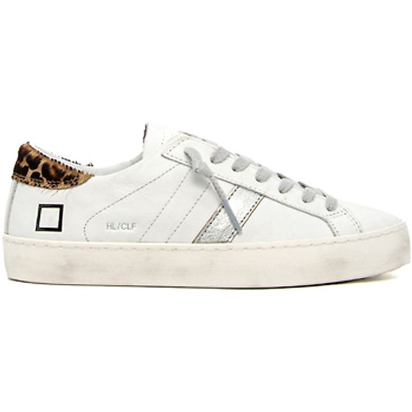 Date  Sneaker D.A.T.E. HL-CA-WD HILL LOW CALF WHITE LEOPARD günstig online kaufen